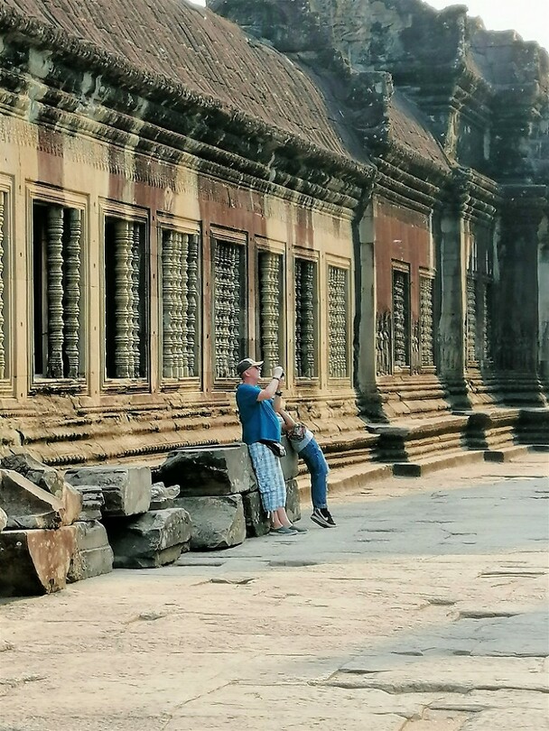 Thailand & Cambodja 2020 - Dag 27-Siem Reap - 01 - Tempel Angkor Wat 39