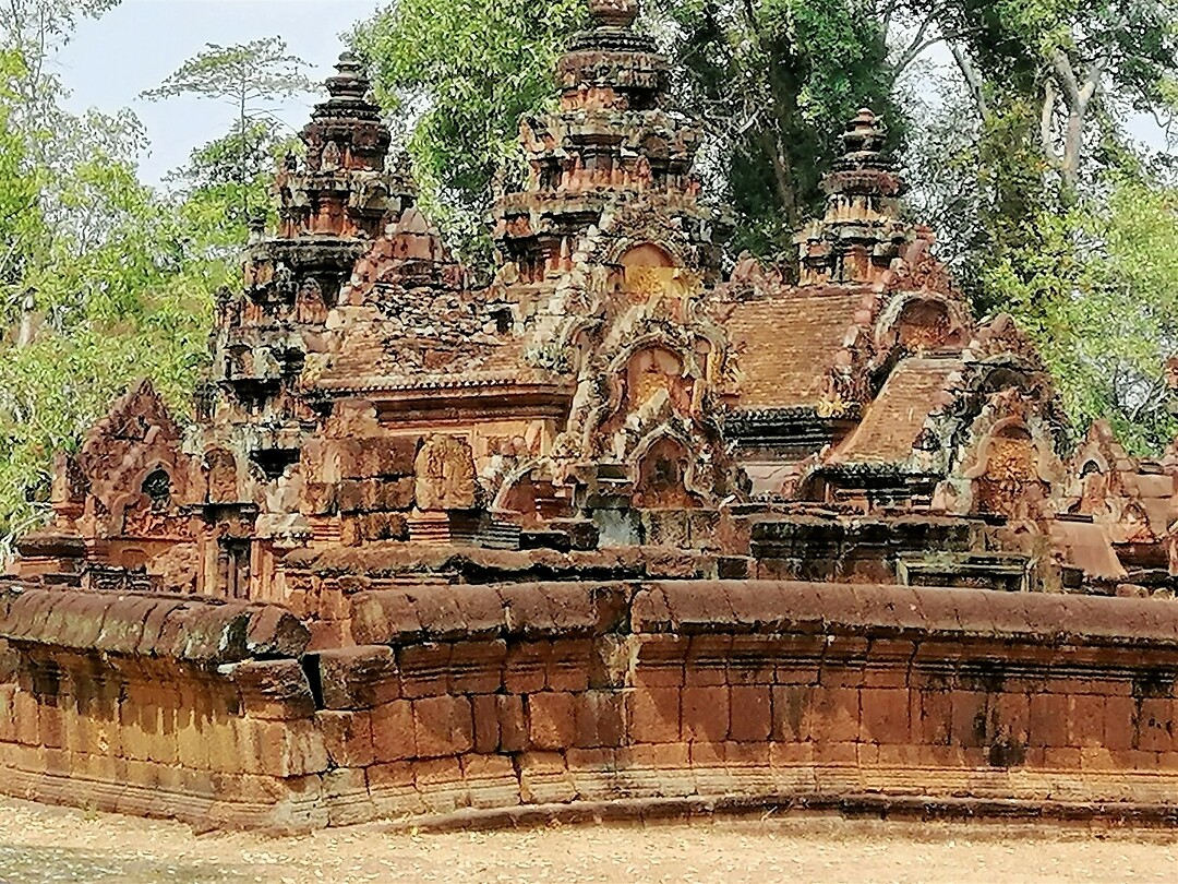 Thailand & Cambodja 2020 - Dag 27-Siem Reap - 03 - Tempel Banteay Srei Temple 12