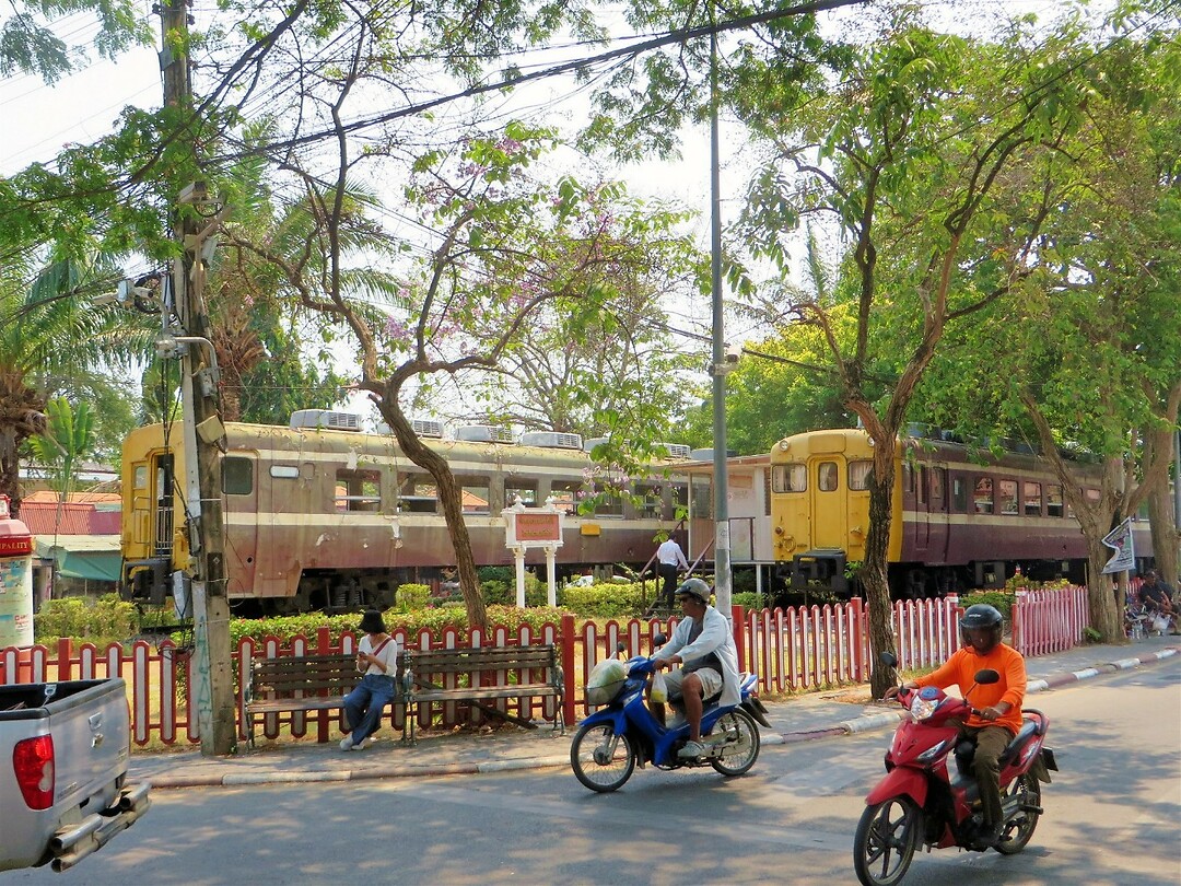Thailand & Cambodja 2020 - Dag 34-Hua Hin - 02 - Hua Hin Railway Station 06