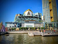 Thailand & Cambodja 2020 - Dag 36-Bangkok - 02 - Vaartocht 11 Icon Siam Luxury Shopping Mall By The Chao Phraya River