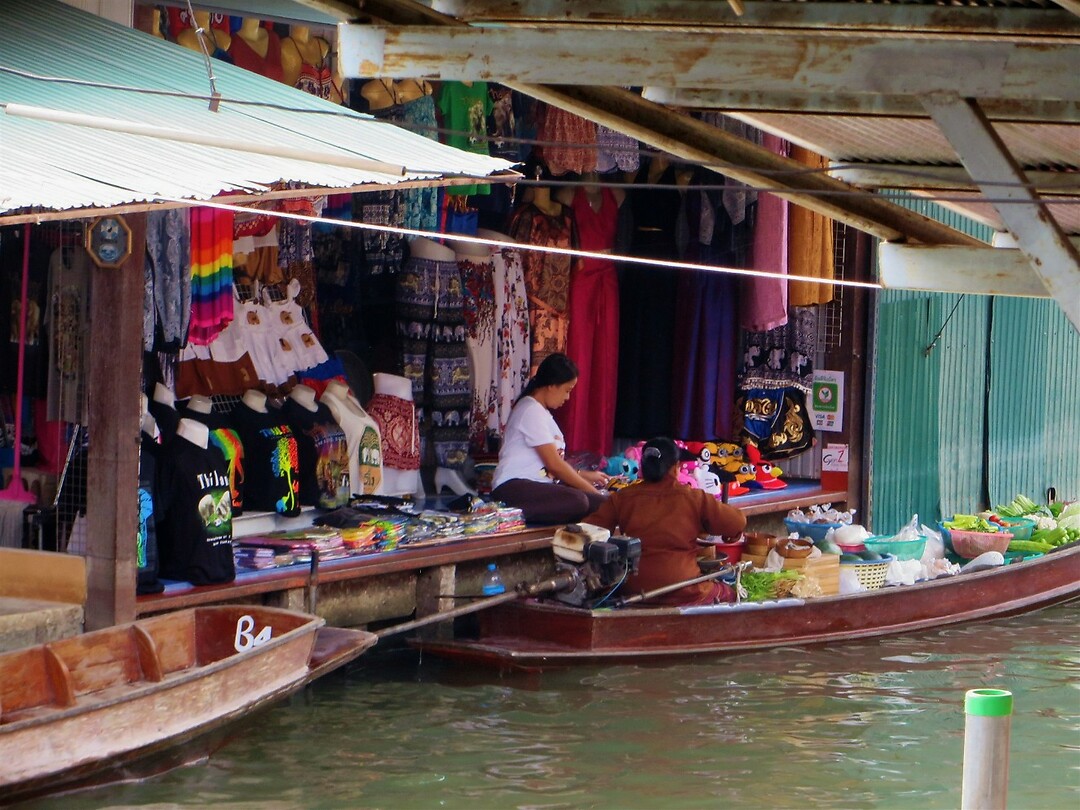 Thailand & Cambodja 2020 - Dag 37-Bangkok - 01 - Floating Market 12