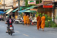 Thailand & Cambodja 2020 - Dag 41-Diversen Monnikken Straat
