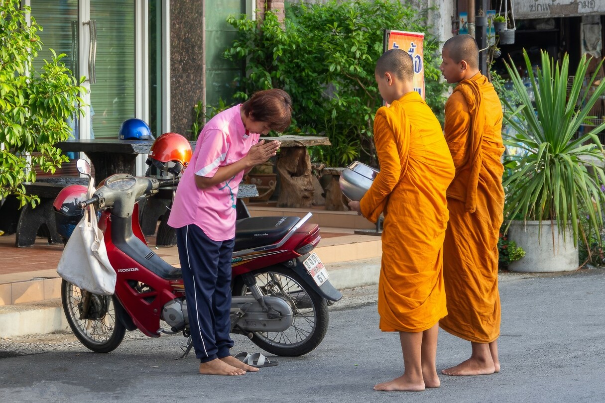 Thailand & Cambodja 2020 - Dag 41-Diversen Monnikken Vrouw