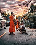 Thailand & Cambodja 2020 - Dag 41-Monnik 11