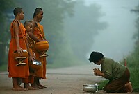 Thailand & Cambodja 2020 - Dag 41-Monnik 16