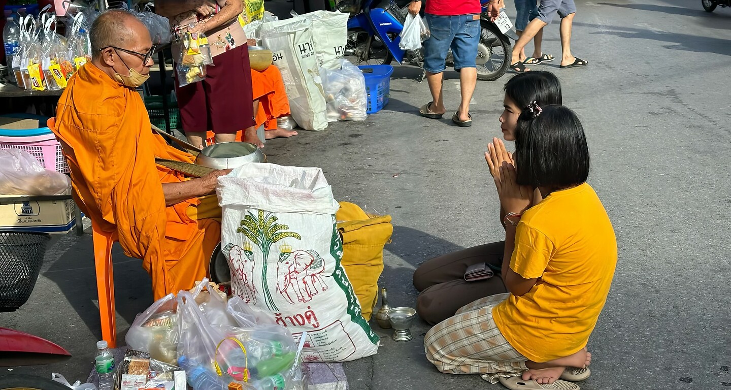 Thailand & Cambodja 2020 - Dag 41-Monnik 18