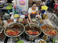 Thailand & Cambodja 2020 - Dag 41-Verkoop Streetfood Markt 12