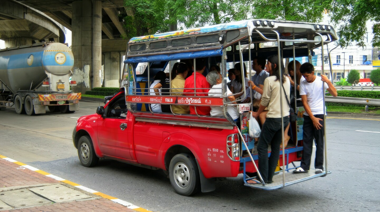 Thailand & Cambodja 2020 - Dag 41-Vervoer 68 Songthaew