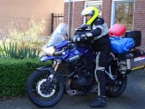Vlak voor wegbrengen motor