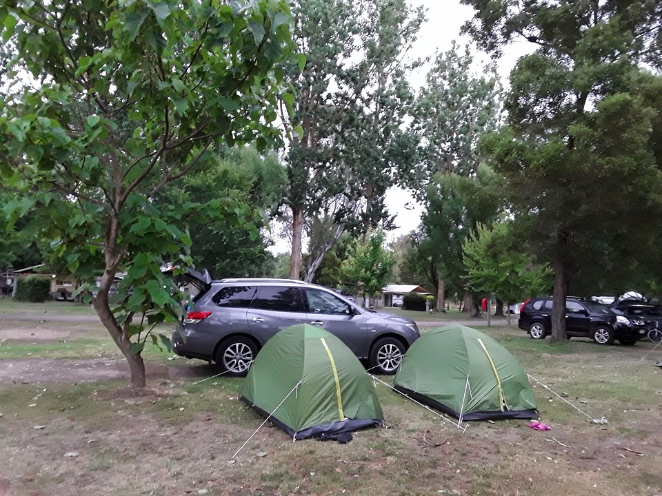 Op de camping, Twin Rivers