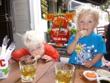 Eten als een wolf bij de irish pub