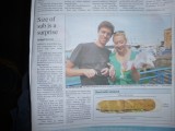 Nog een keer in de krant, herald sunday