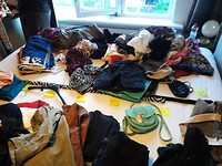 Kleding "veiling"  tijdens de Ladiesnight