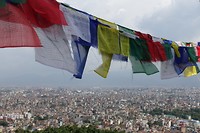 Uitzicht over Kathmandu