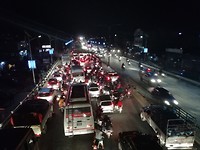 Het verkeer in Kathmandu