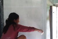 Ons Nepalese zusje Rajina helpt ook mee