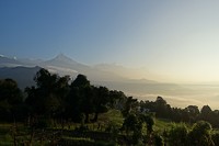 Zonsopkomst bij Australian Camp
