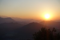 Zonsopkomst in Sarangkot