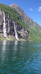 vaartocht door Geirangerfjorden