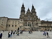 Catedral de Santiago vanaf Plaza del Obradoiro