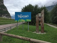We rijden Trentino binnen