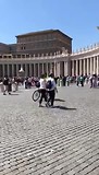 Aankomst op ‘t Sint Pietersplein