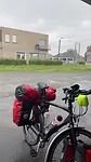 Regen op het Leirekenpad