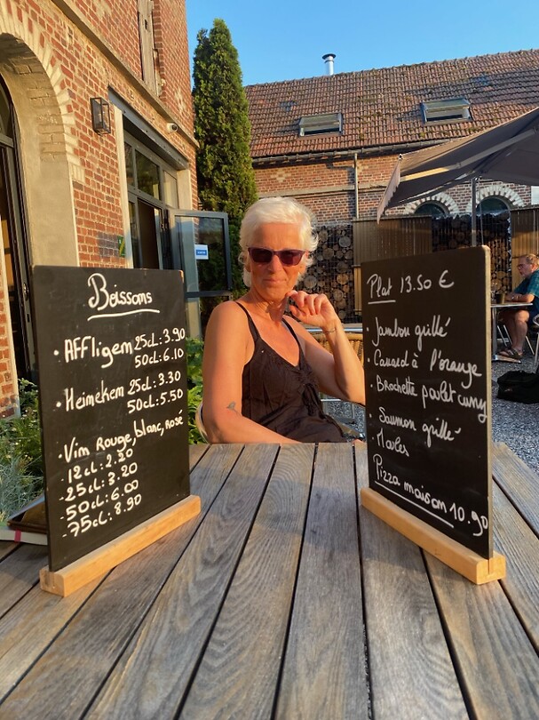 Met een hapje eten