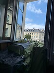 Tent drogen uit hotelraam