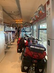 Fiets in sprinter