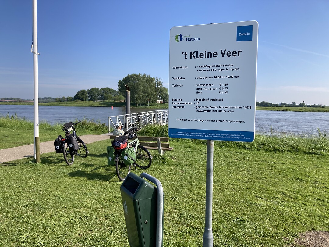Wachten op het Veer