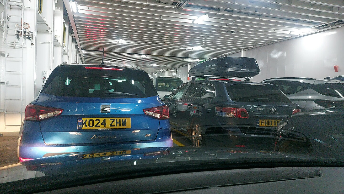 File in de boot