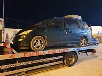 pech onderweg we staan op de wagen