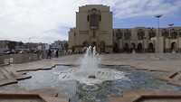 Hassan II fontein met zellij inlegwerk