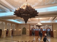 Hassan II kroonluchter koper