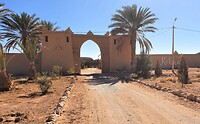 Poort van Camping Rekkam