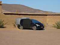 onze plek op camp serdrar