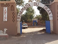 Hamada du Draa campingpoort