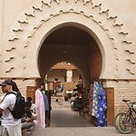 Marrakesh boogpoort souk
