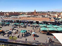 Marrakesh plein Jemaa el-Fna