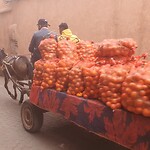 Marrakesh souk transport