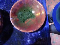 Marrakesh souk ververij groen is geen groen