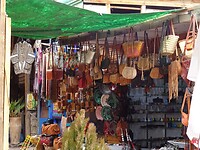 Ouzoud waterval het lijkt wel een souk