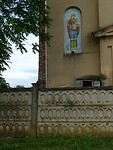 Heilige op kerk Valea Lunga Romana