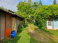 Stadscamping Gyor achtertuin