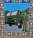 vrolijk kerkhof soldaat