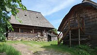 breb traditionele bouw met stenen onderbouw