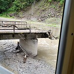 geen brug meer