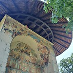 klooster arbore detail voorportaal en tentdak