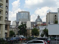 boekarest stadsbeeld oude stad